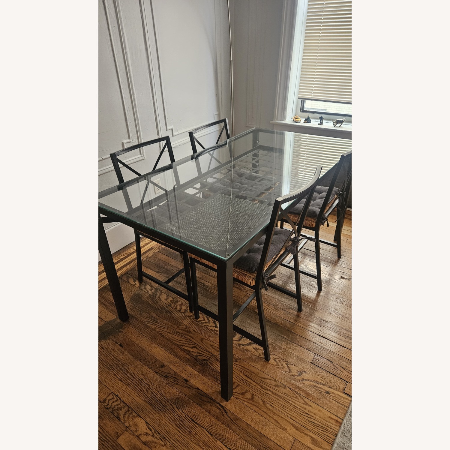 Sleek Glass Dining Table - image-2