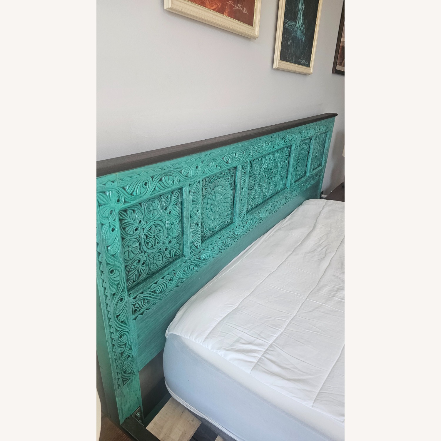 Imported Wooden Bed Frame - image-3