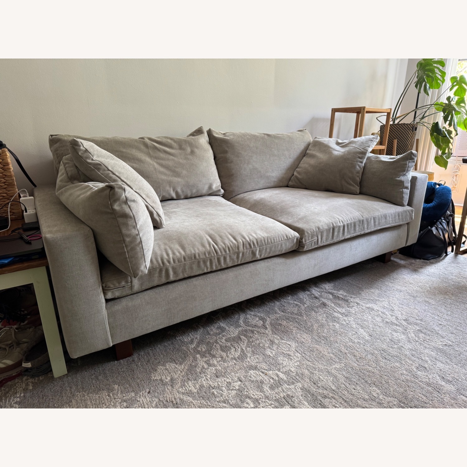 West Elm Harmony Sofa Sage - image-2