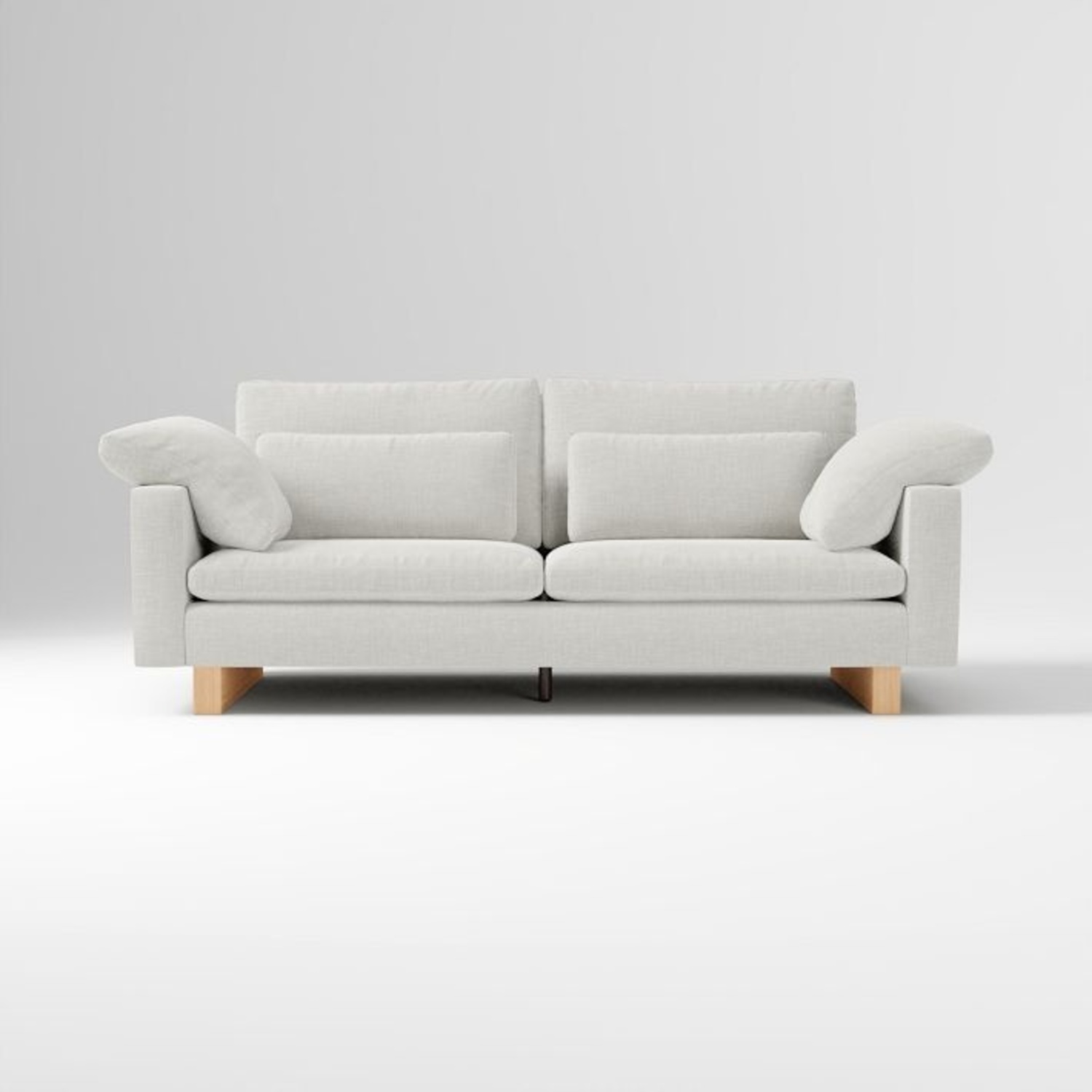 West Elm Harmony Sofa Sage - image-4
