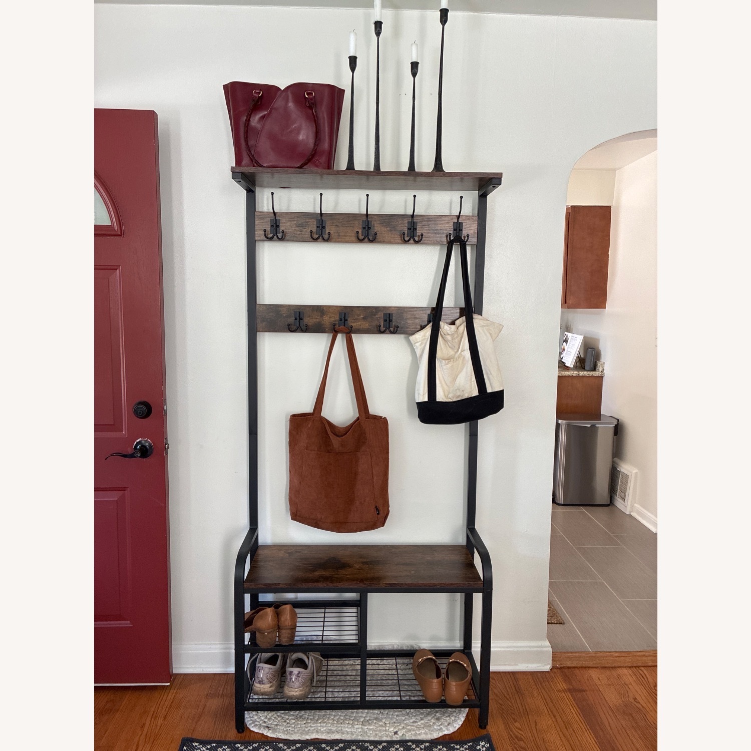 Wauwatosa Hallway Coat Rack + Bench  - image-1