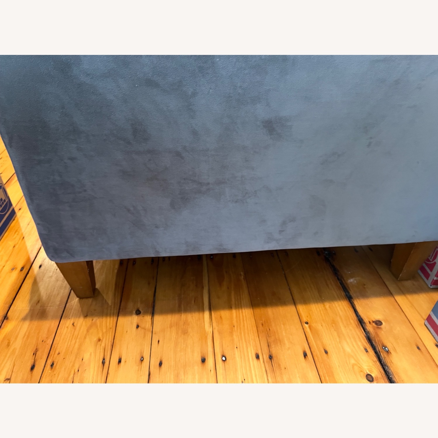 West Elm Grey York Sofa - image-6