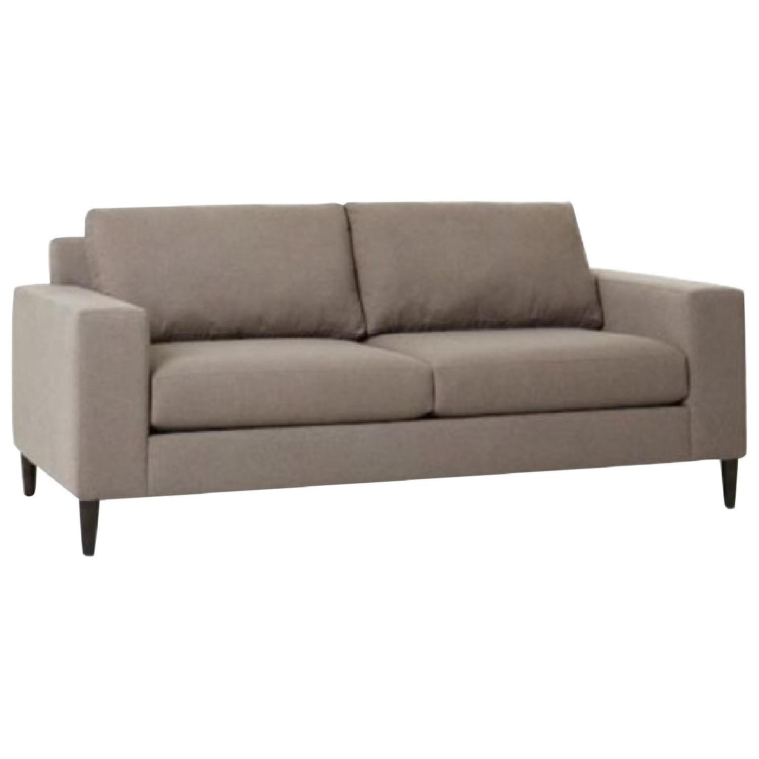 West Elm Grey York Sofa - image-0