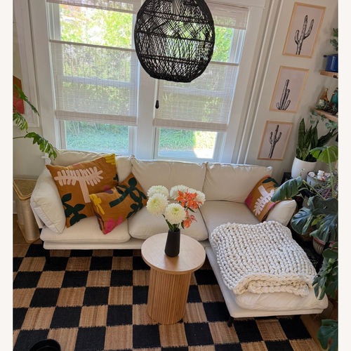 Used Floyd 3 Seater Sofa with Ottoman for sale on AptDeco