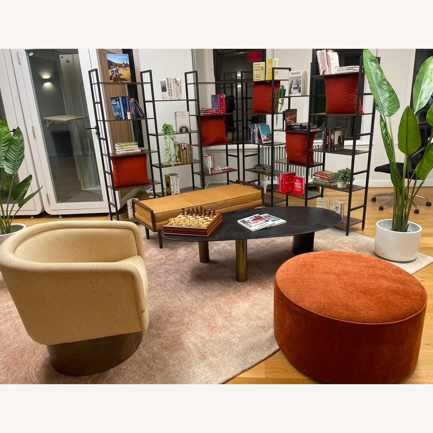 Leon Rosen 1970’s Swivel Armchair - image-3