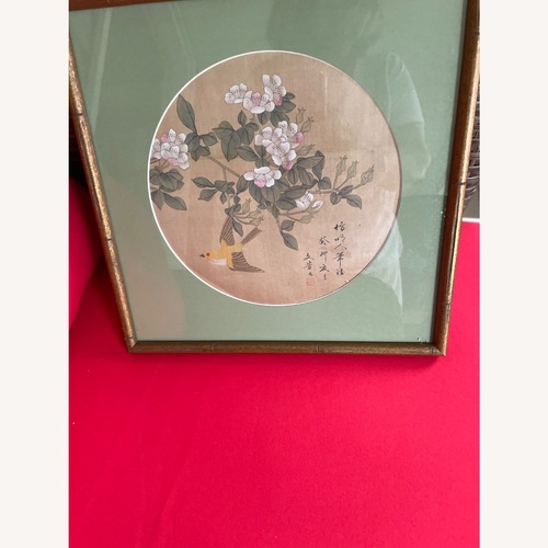 Used Silk Painting Chinese Origin  for sale on AptDeco