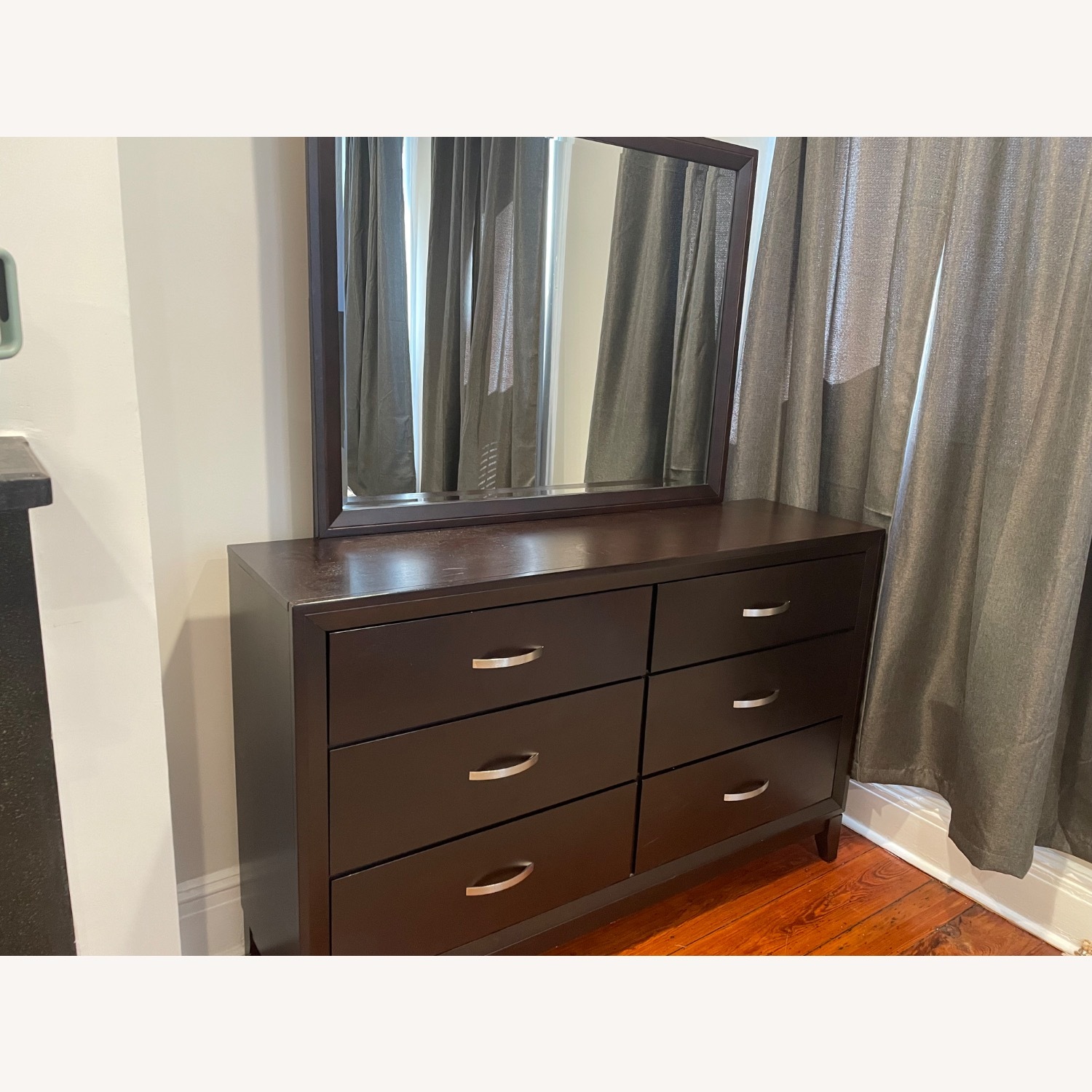 Tremont Espresso 6 Drawer Dresser & Mirror - image-1