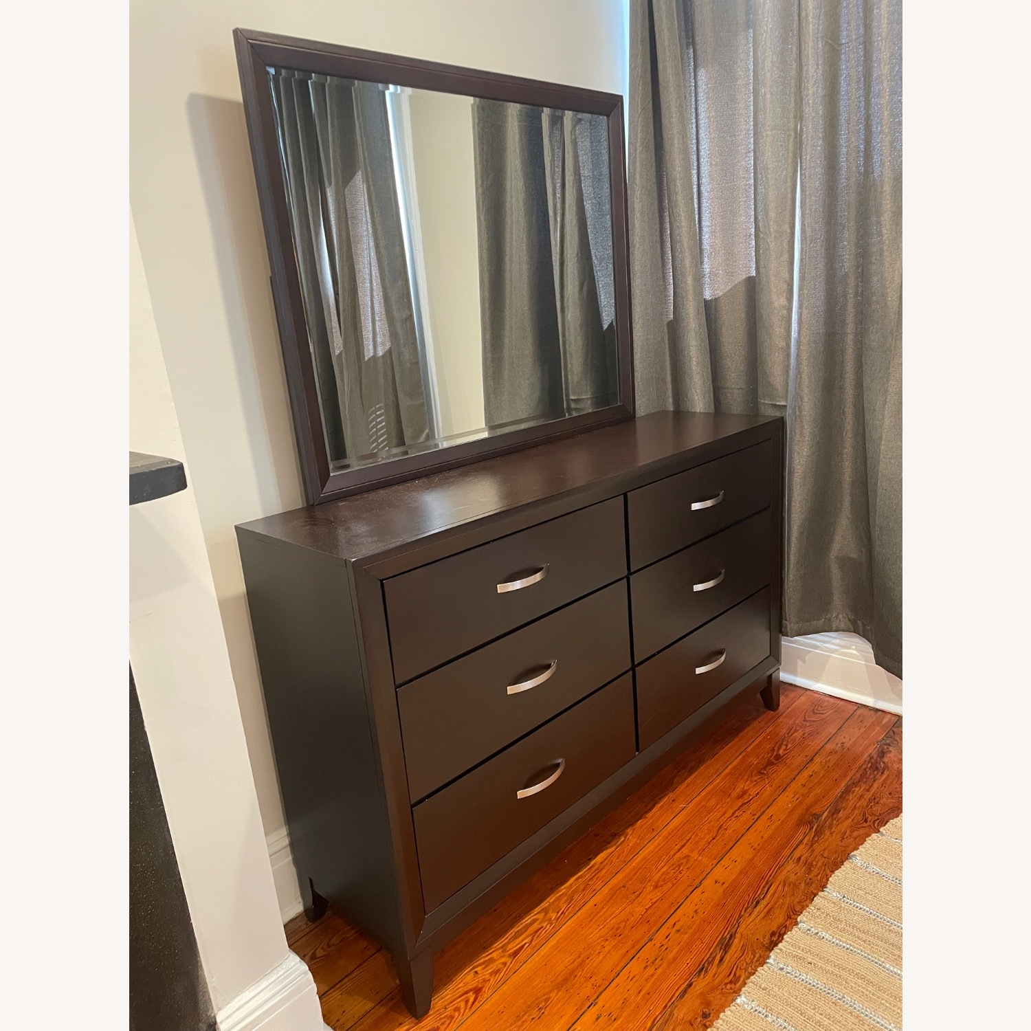 Tremont Espresso 6 Drawer Dresser & Mirror - image-2