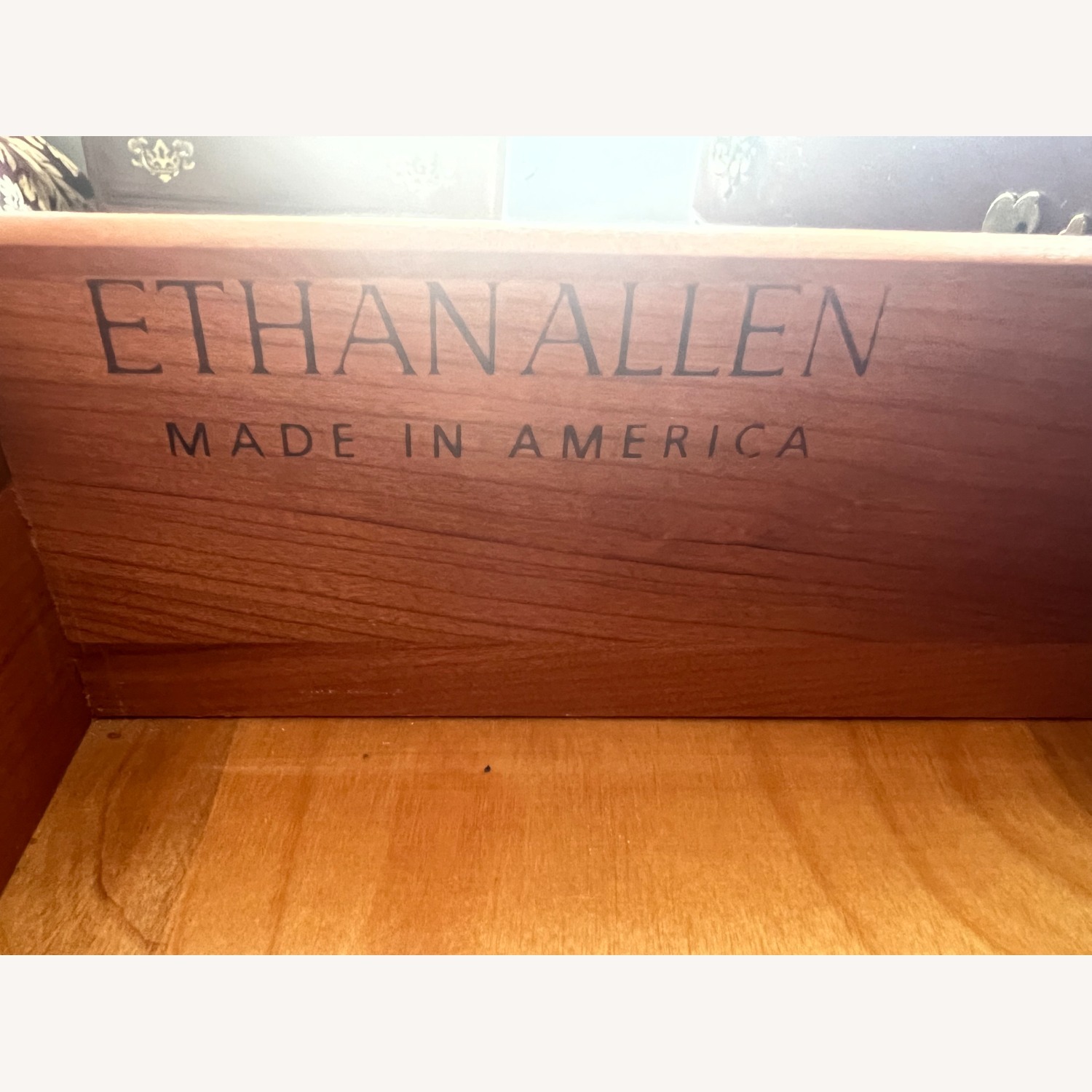 Ethan Allen Georgian Court Triple Dresser/Mirror - image-4