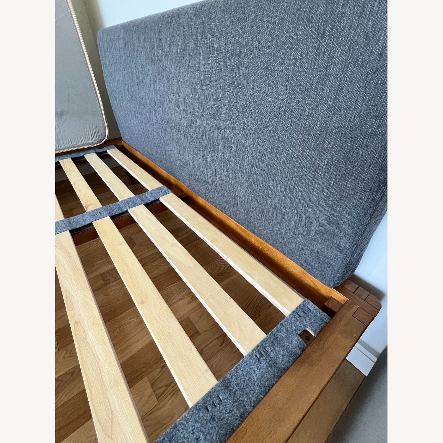 Thuma Bed – Queen – Walnut Frame w/PillowBoard - image-7