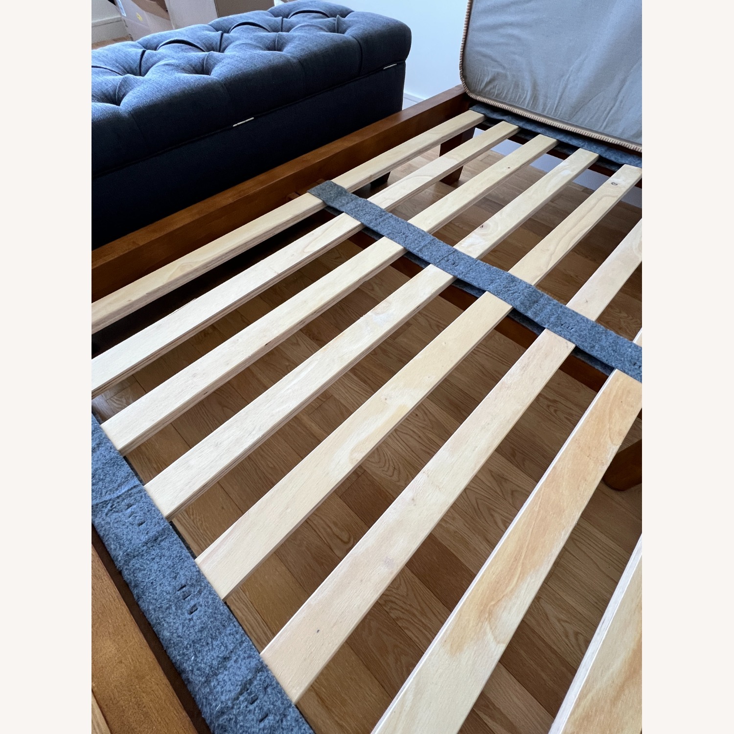 Thuma Bed – Queen – Walnut Frame w/PillowBoard - image-8