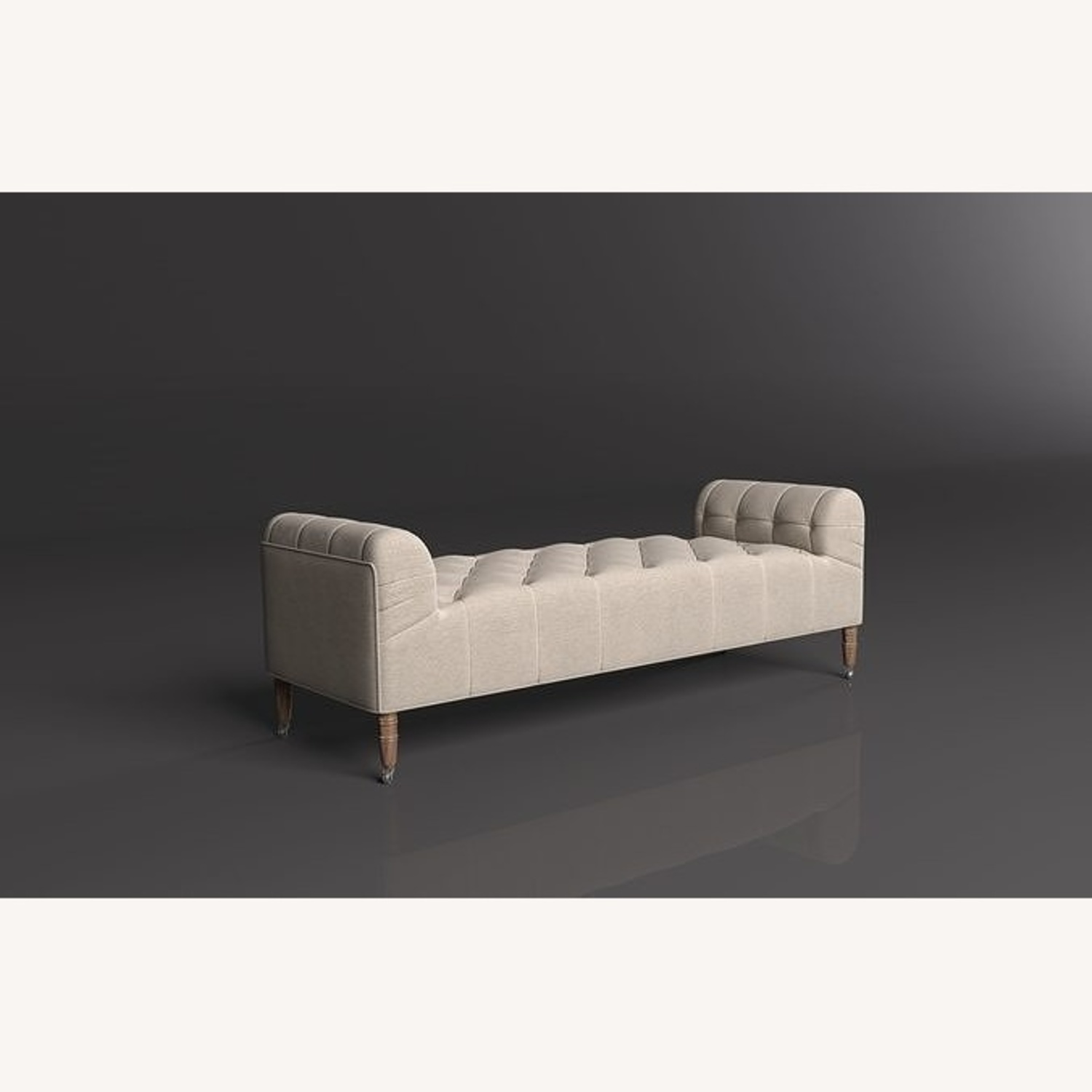 RH Camille Tufted Bench - image-0