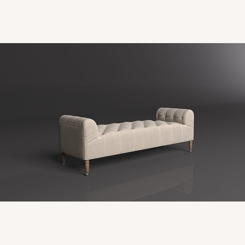 Used RH Camille Tufted Bench for sale on AptDeco