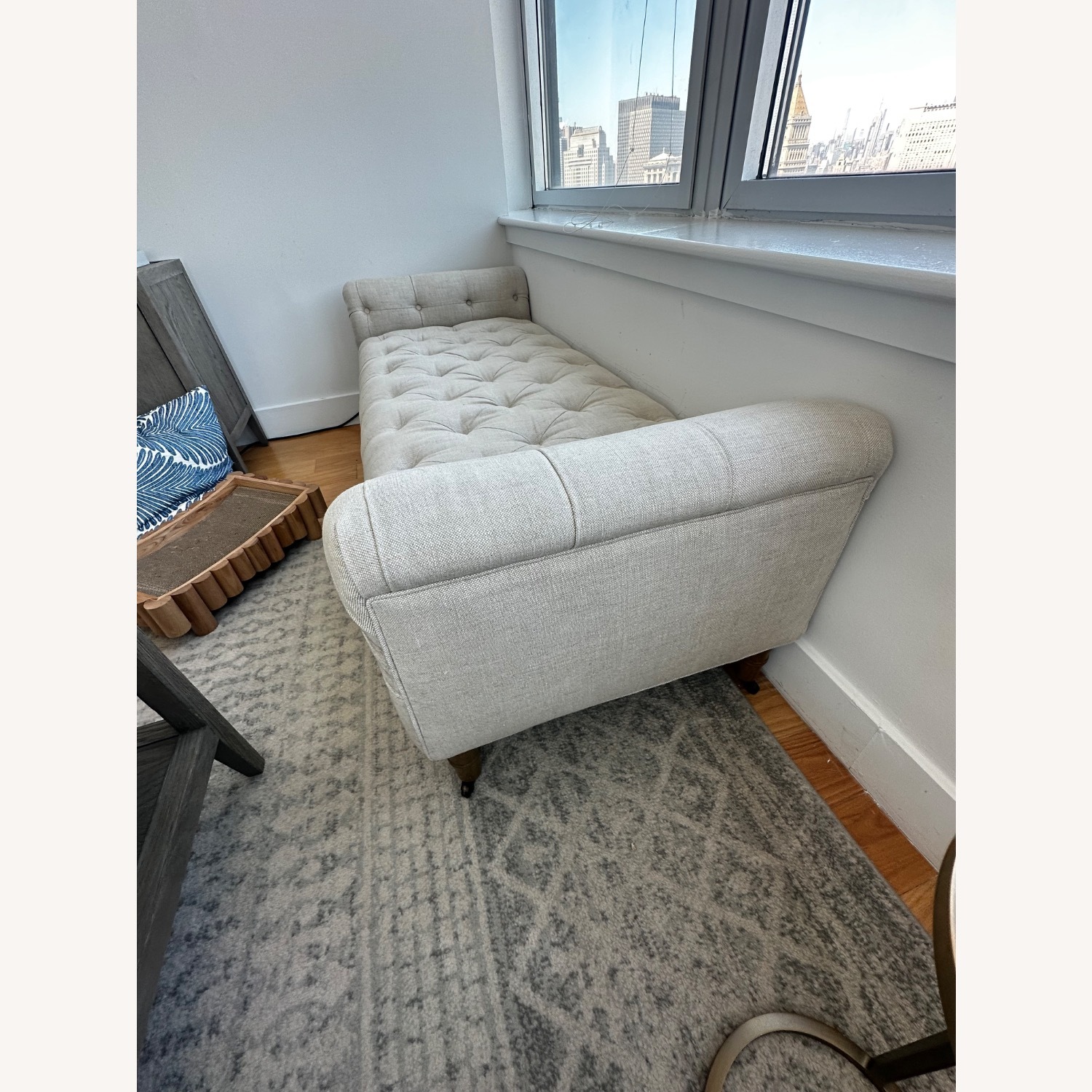 RH Camille Tufted Bench - image-3