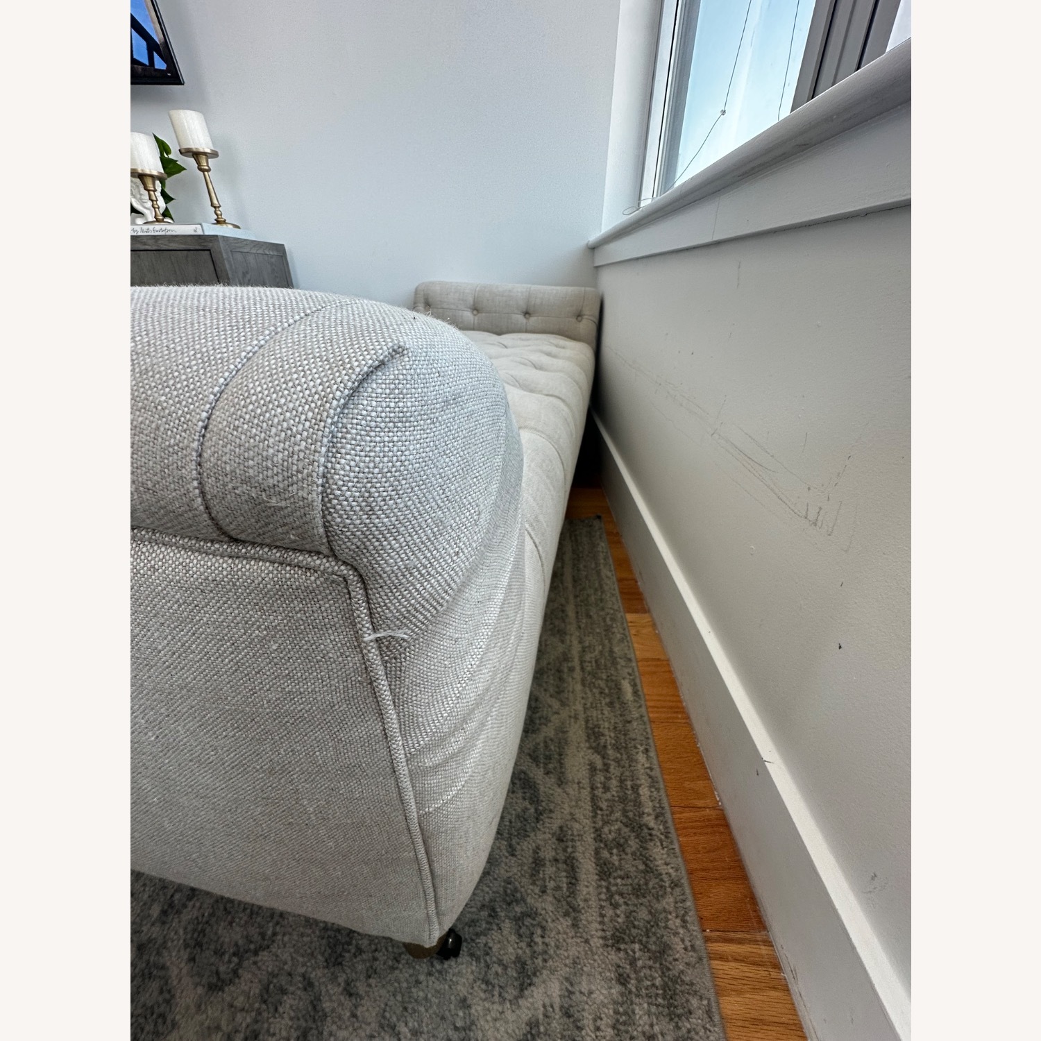 RH Camille Tufted Bench - image-2