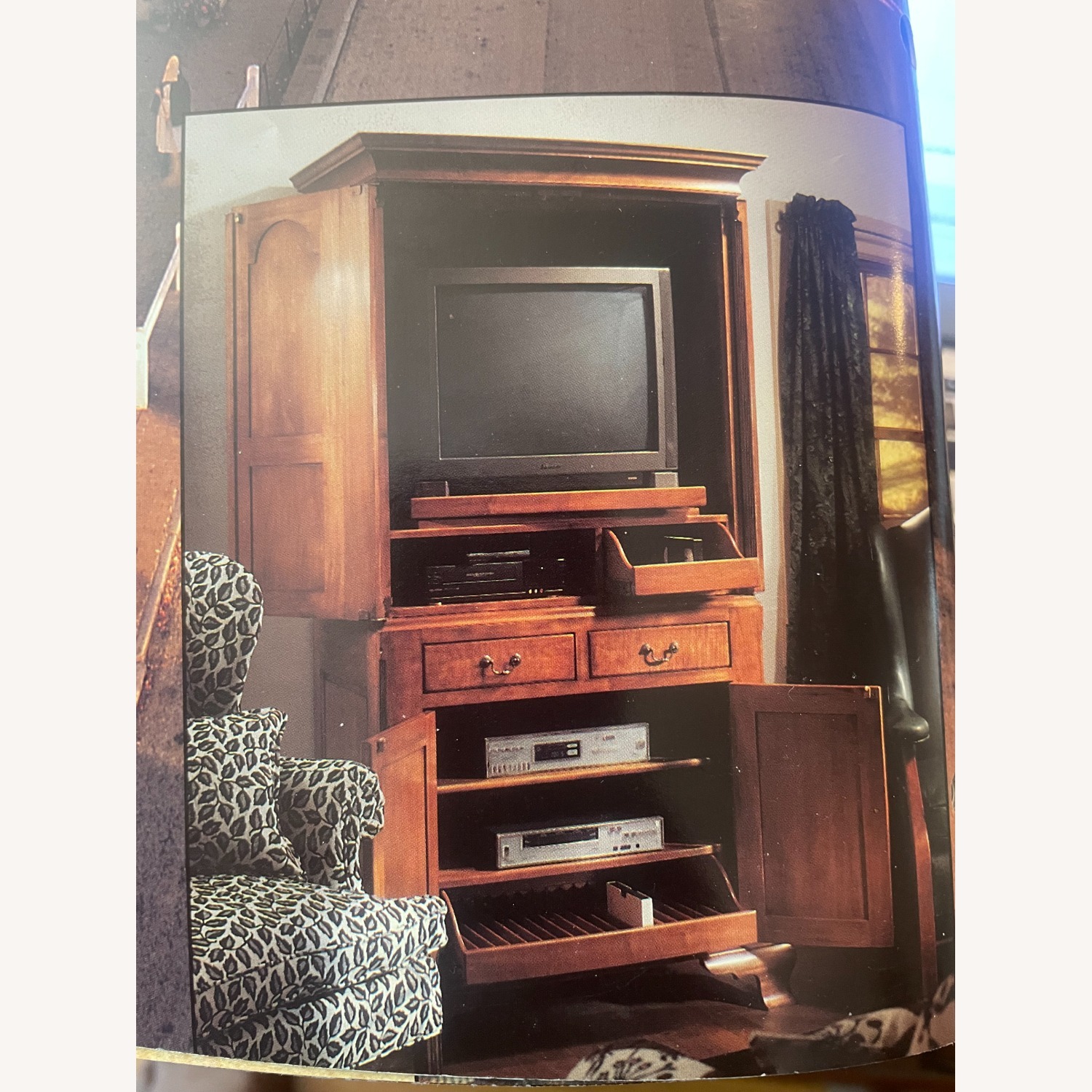  Bob Timberlake Virginia Entertainment Center - image-3