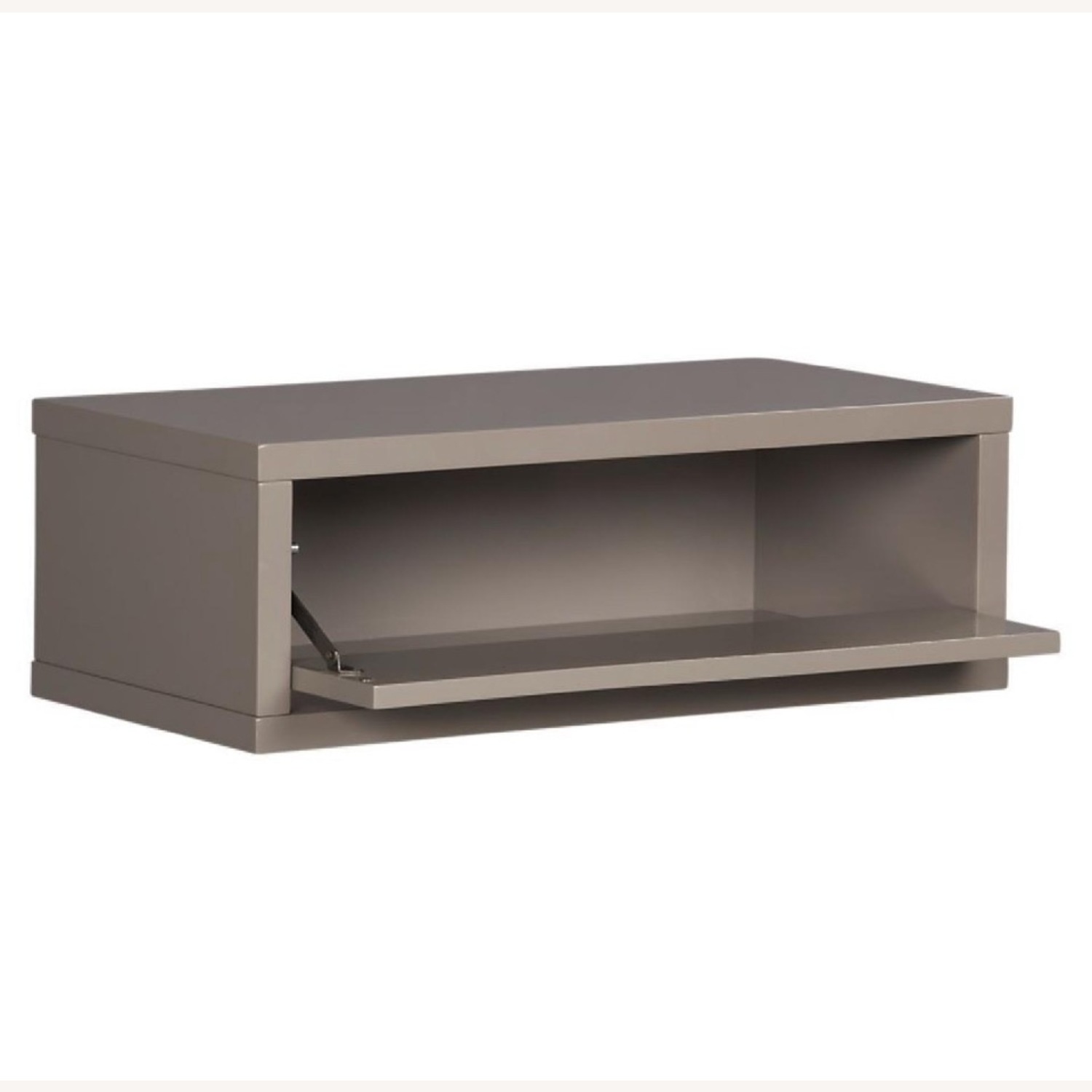 CB2 Slice Grey Wall-Mounted Storage Shelf - image-0