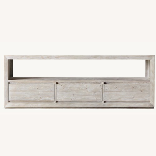 Used Restoration Hardware Callum Wide Media Console for sale on AptDeco