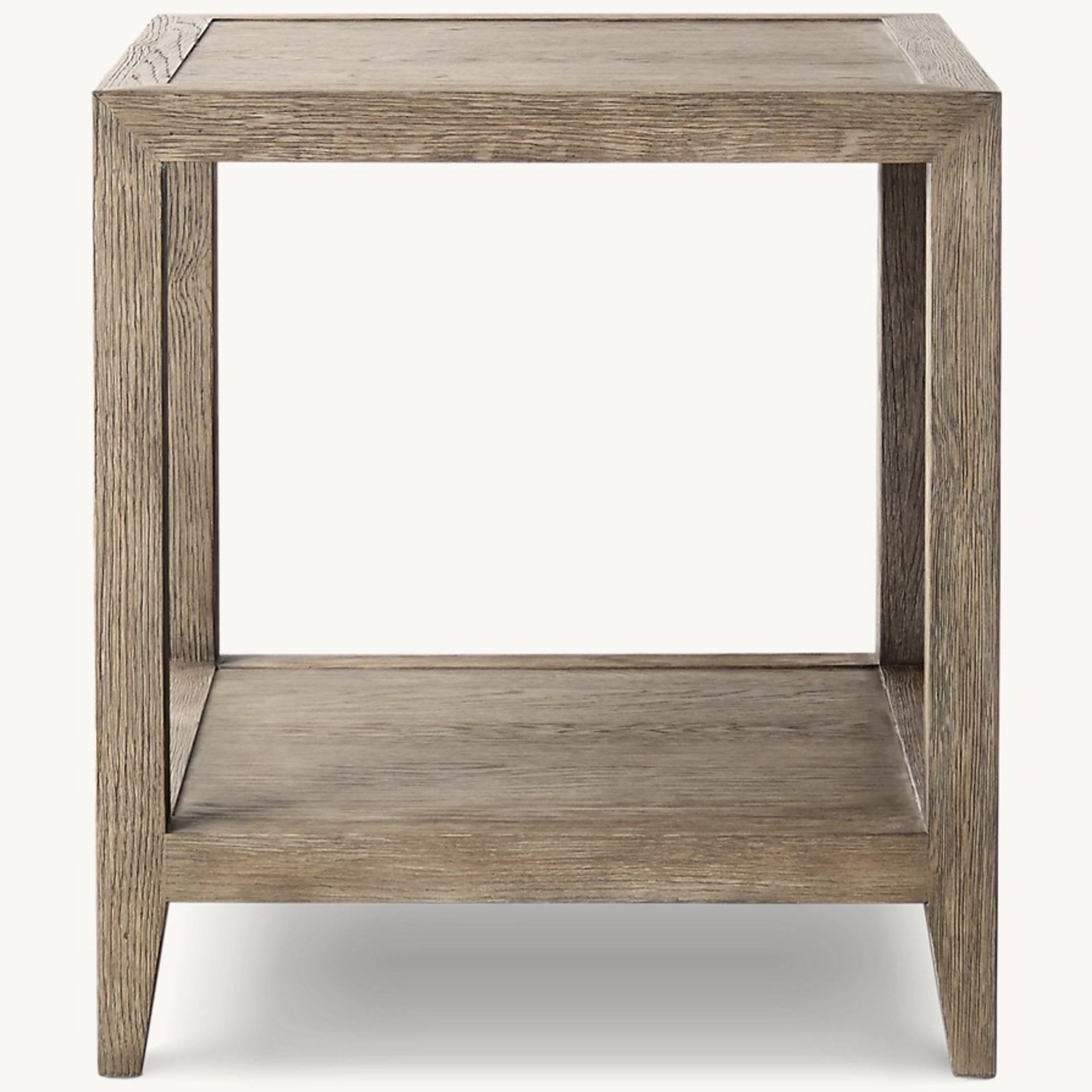 French Contemporary Square Side Table - image-0