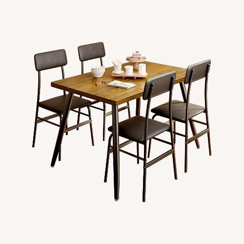 Used Amazon Gizoon 5 Piece Dining Table Set for sale on AptDeco