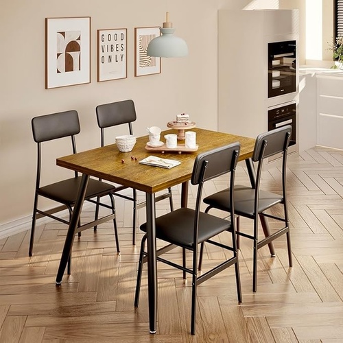 Used Amazon Gizoon 5 Piece Dining Table Set for sale on AptDeco