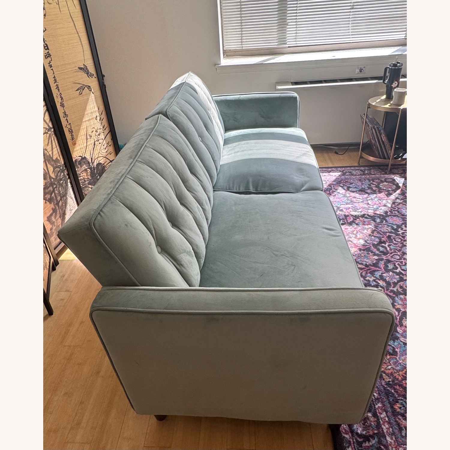 Wayfair Velvet Sleeper Sofa - image-3