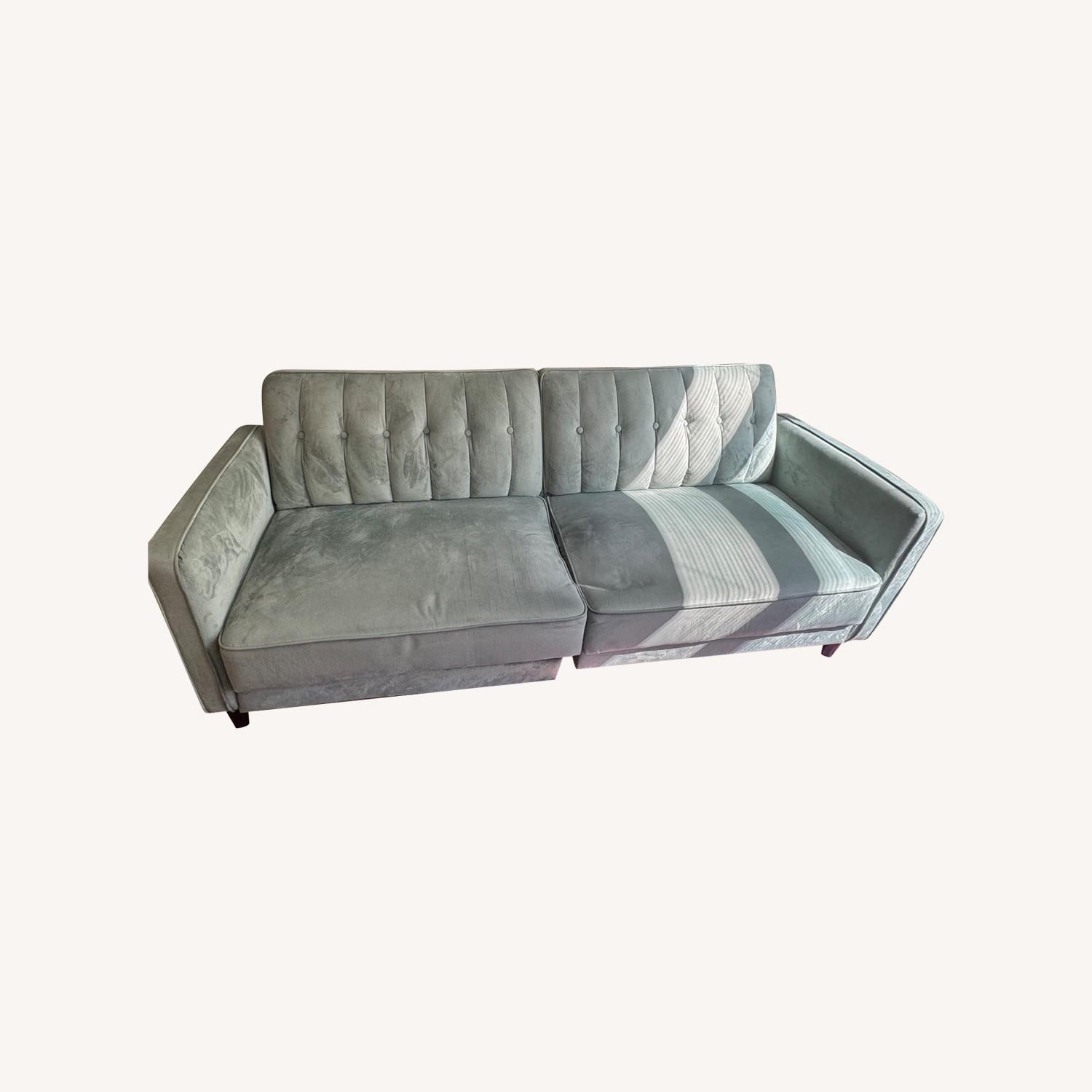 Wayfair Velvet Sleeper Sofa - image-0
