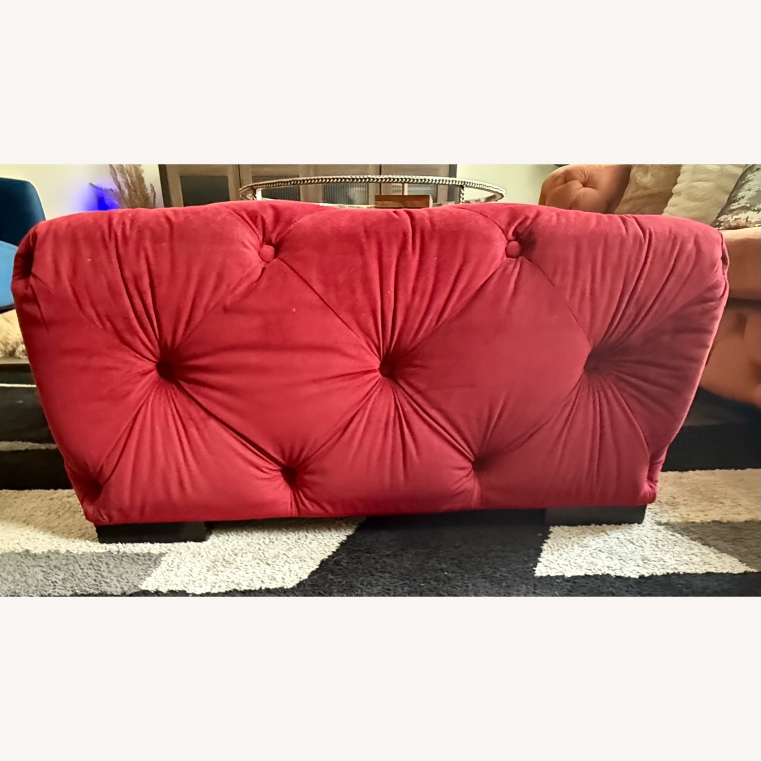 Jasper 36" Wide Tufted Rectangle Ottoman - image-3