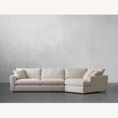 Used Arhaus Vernon Two-Piece Cuddle Chaise Sectional for sale on AptDeco