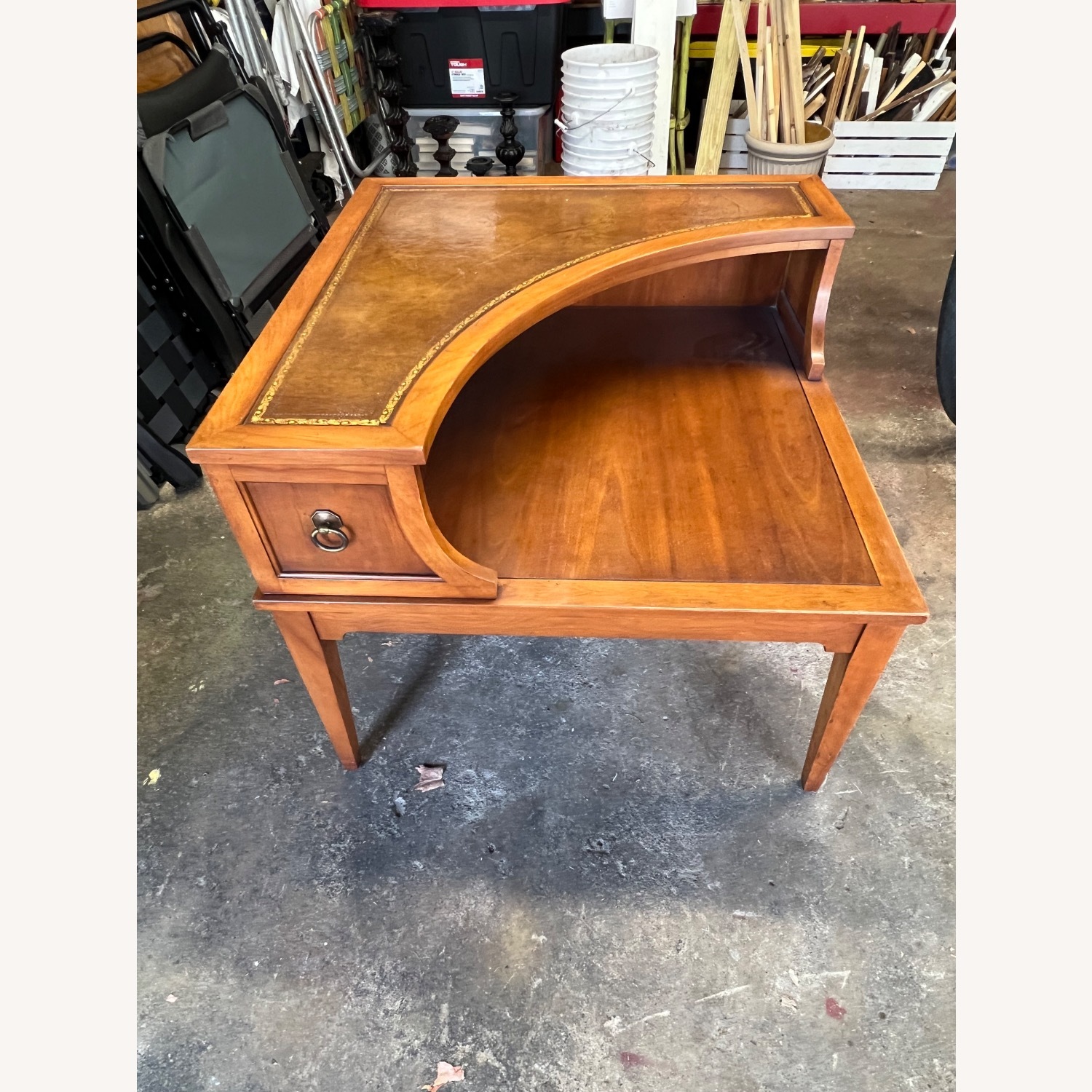 1956 Unique Hekman Table - AptDeco