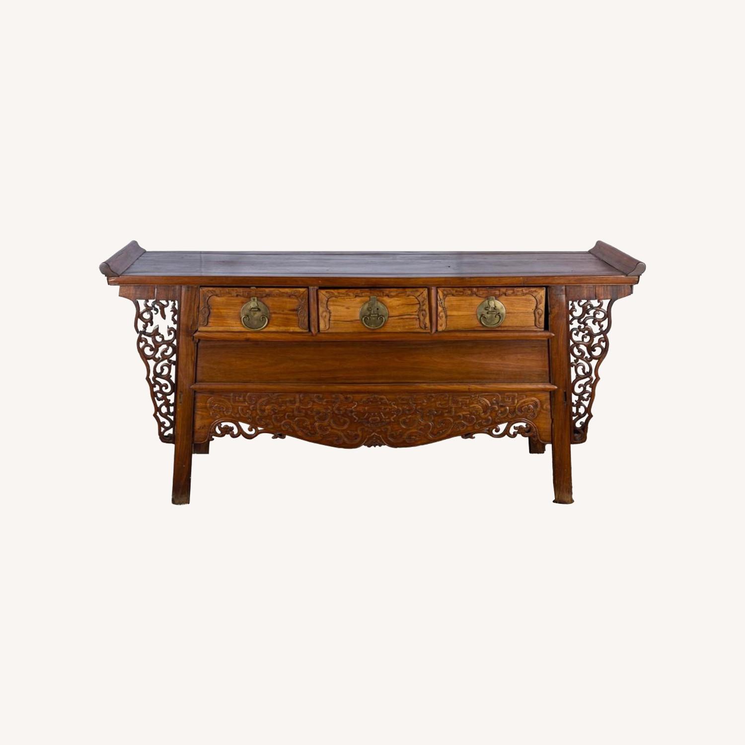 John Widdicomb Asian Altar Table Buffet - image-0