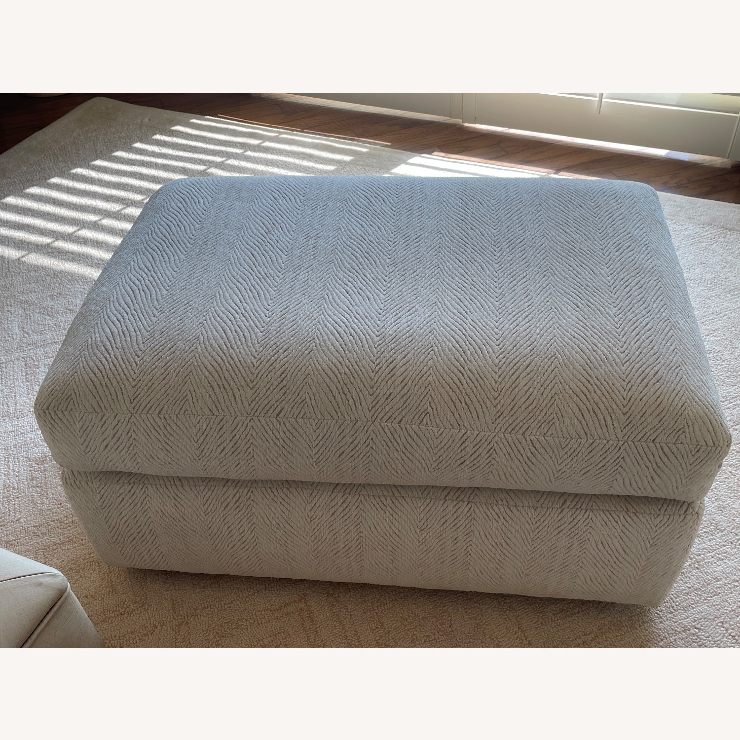 White Vintage MCM Corner Sofa - image-2