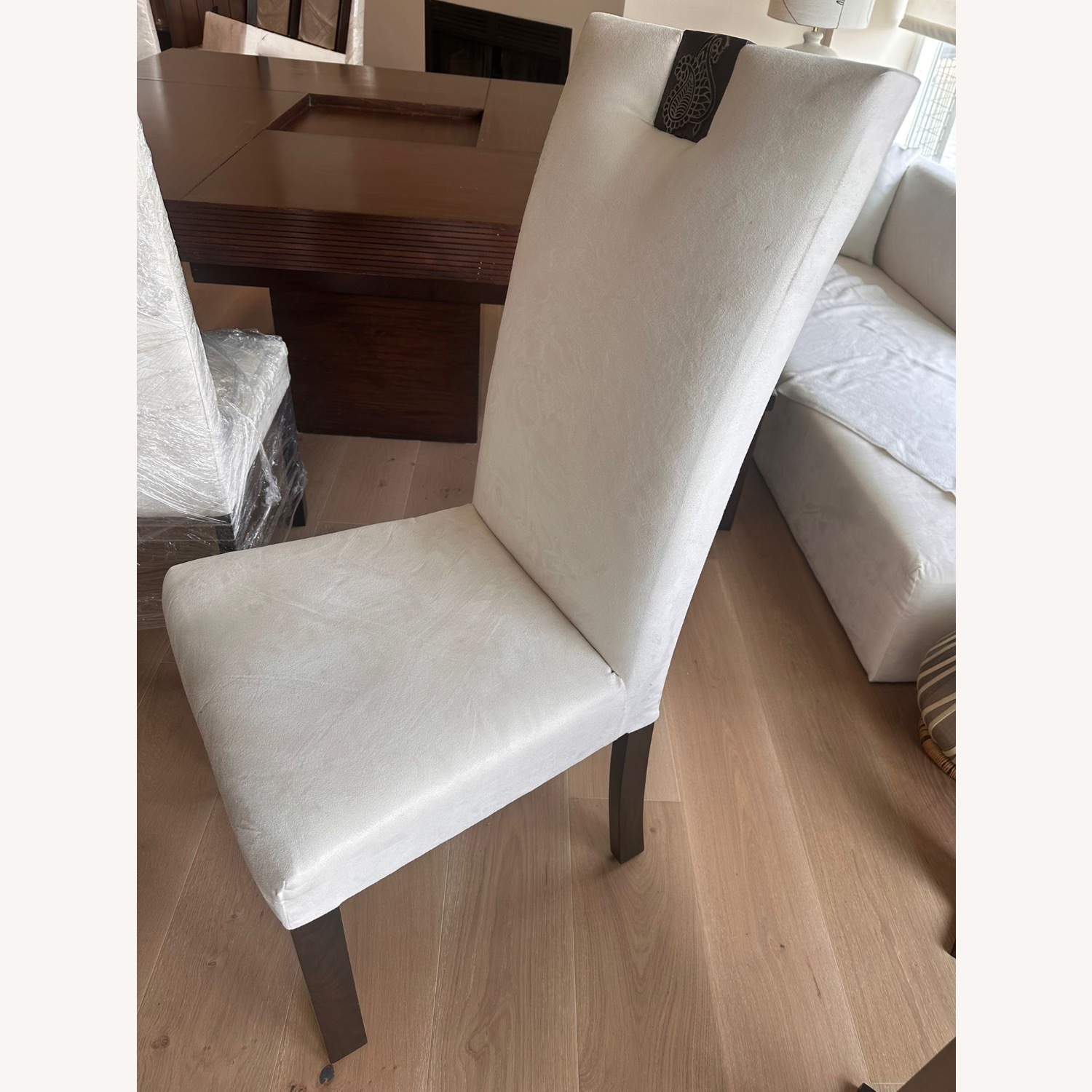 Square Solid Wood Dining Table Set - image-3