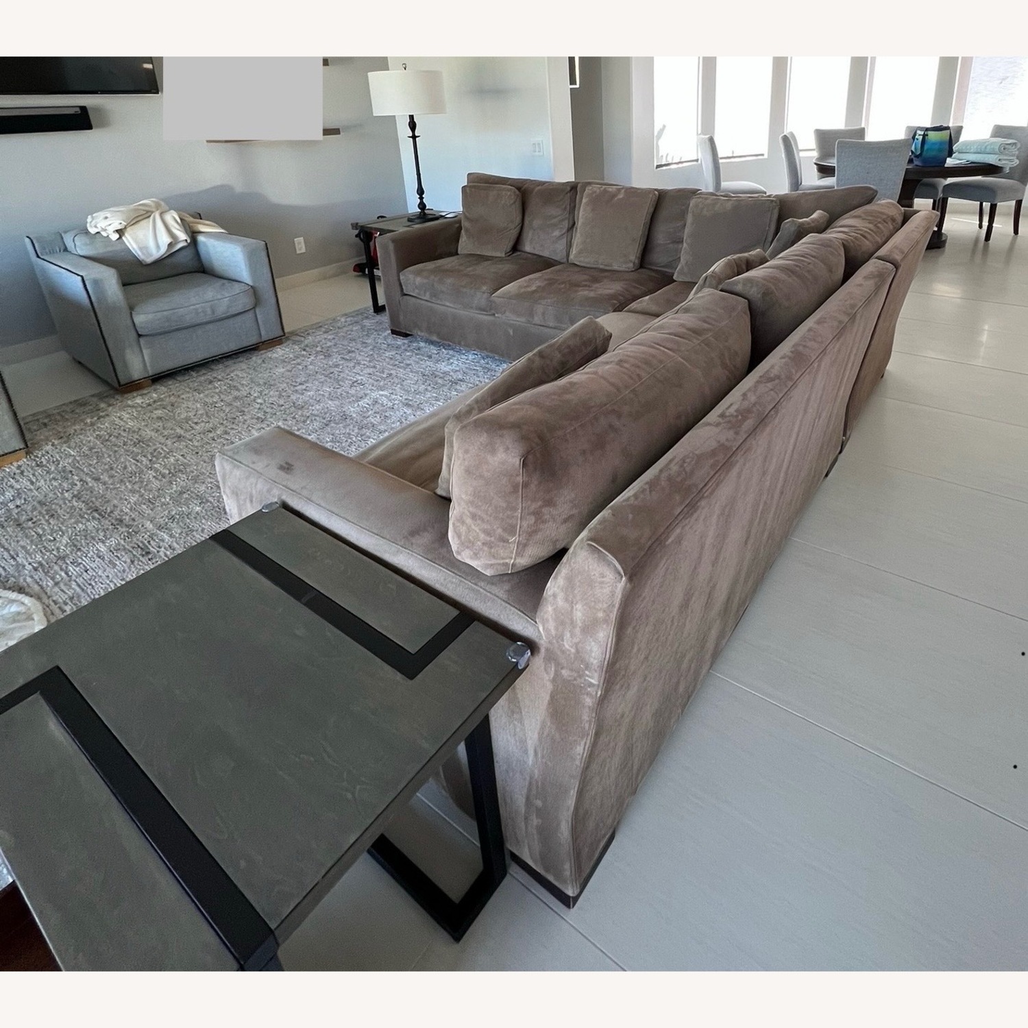 Crate & Barrel Axis 3 Piece Sectional - image-2