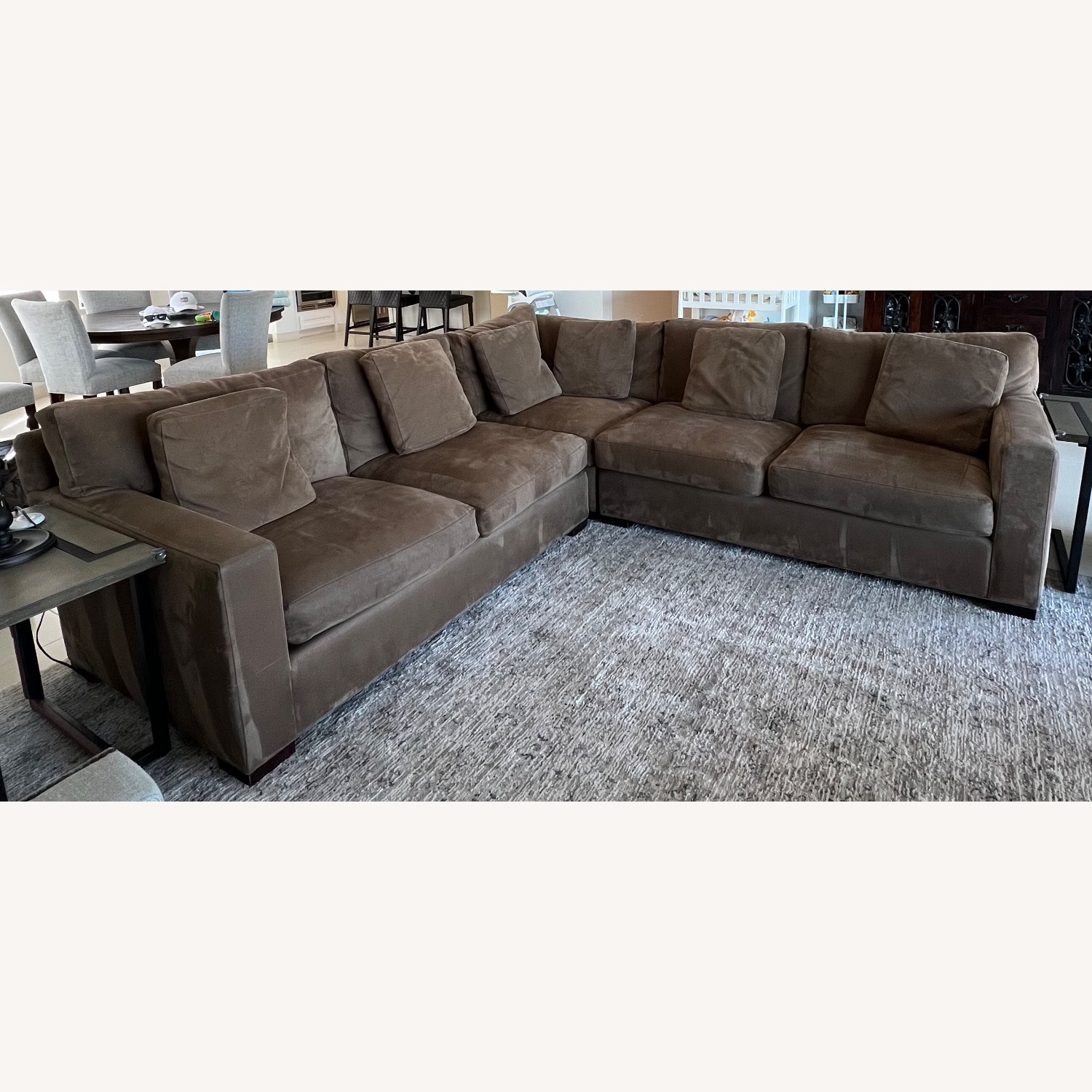 Crate & Barrel Axis 3 Piece Sectional - image-1