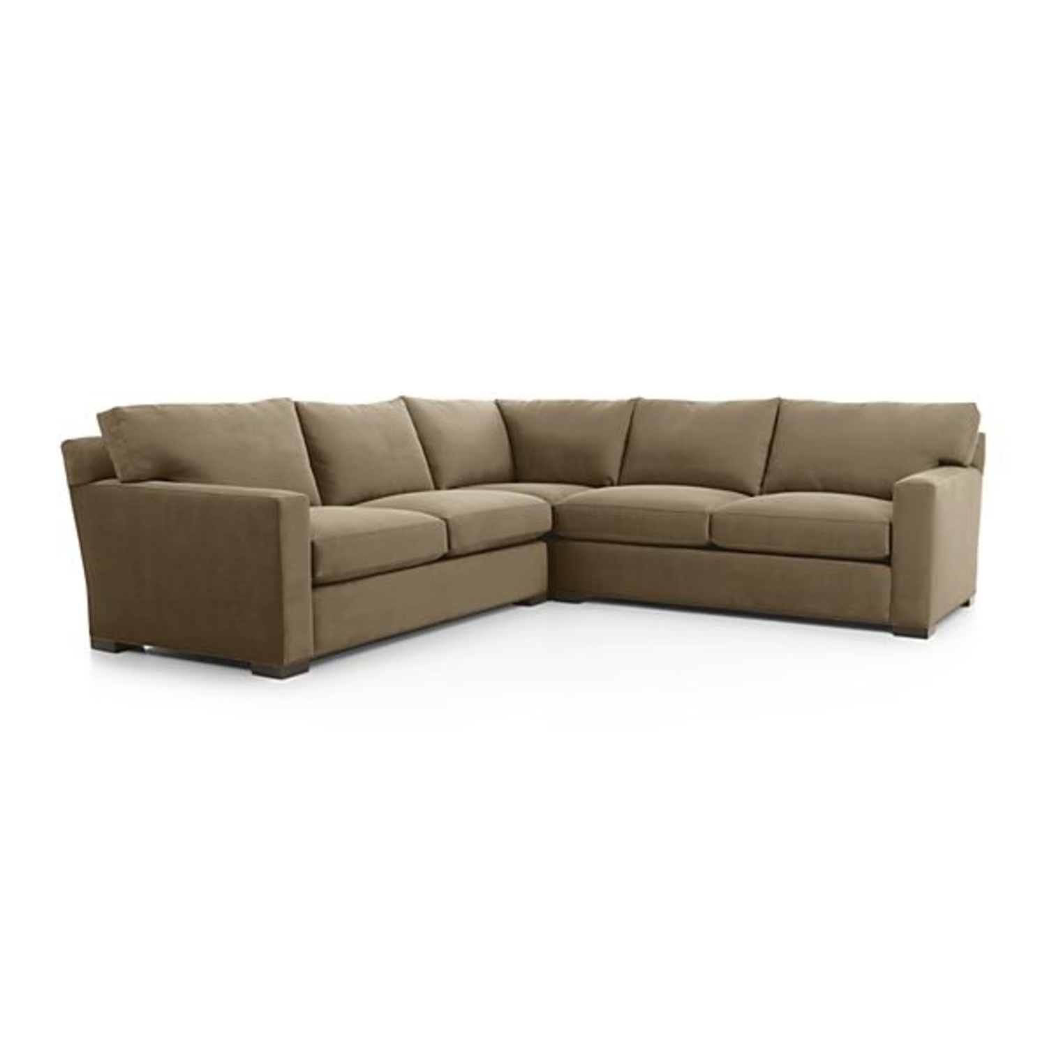 Crate & Barrel Axis 3 Piece Sectional - image-0