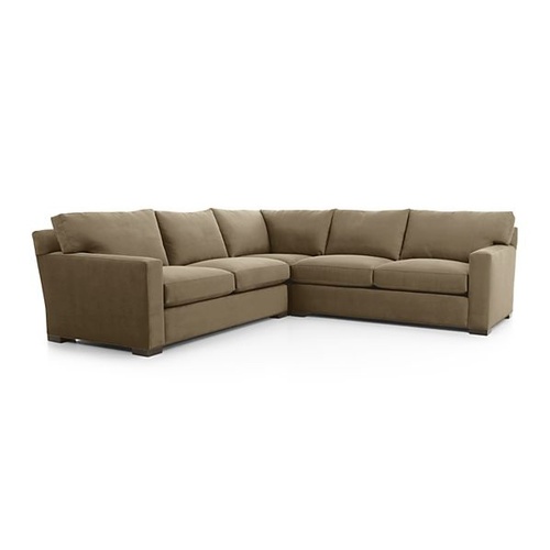 Used Crate & Barrel Axis 3 Piece Sectional for sale on AptDeco
