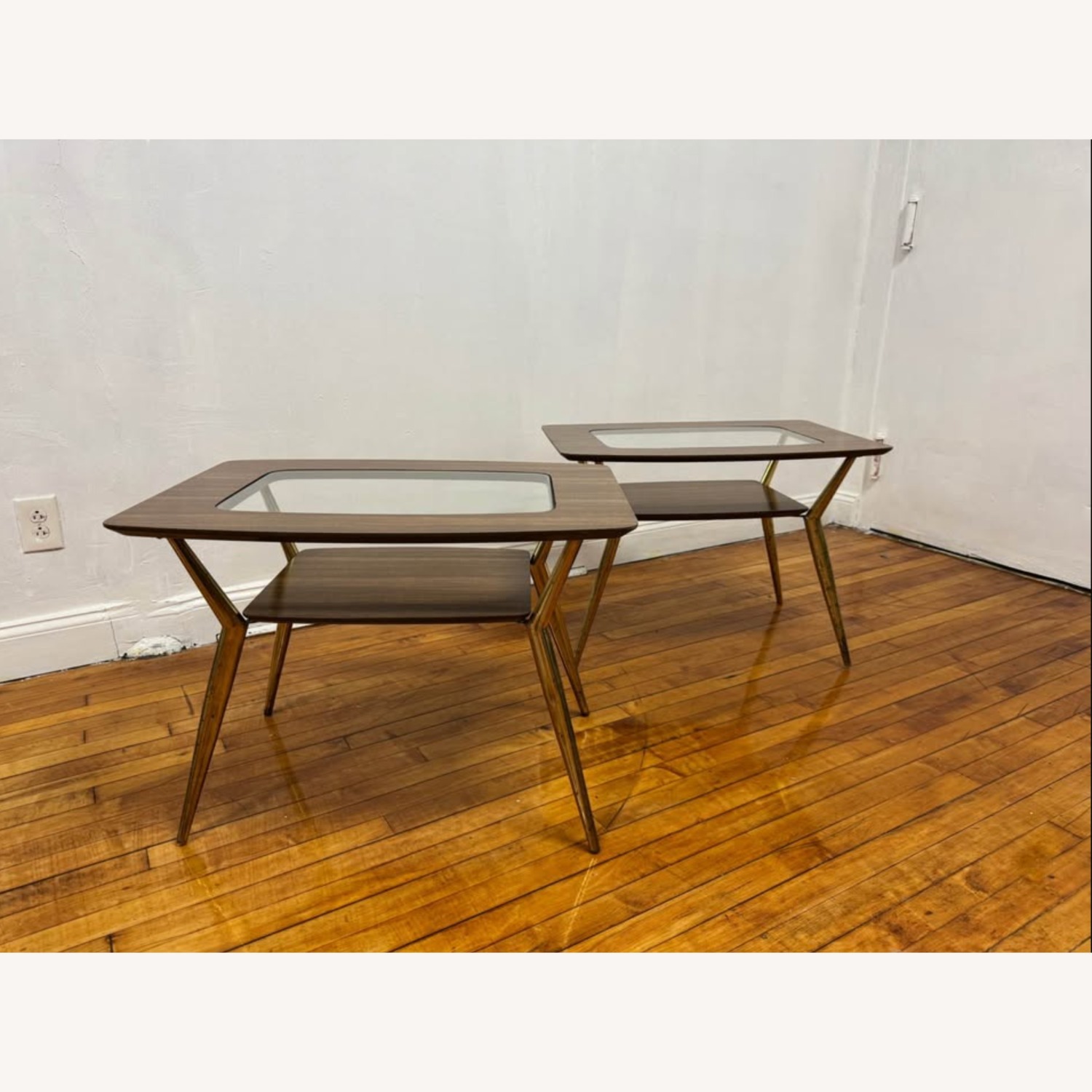 Mid-Century Atomic End Tables - image-1