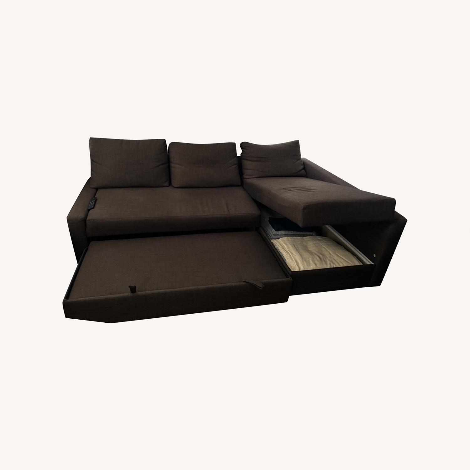IKEA Friheten Sectional Sleeper Sofa with Storage - AptDeco