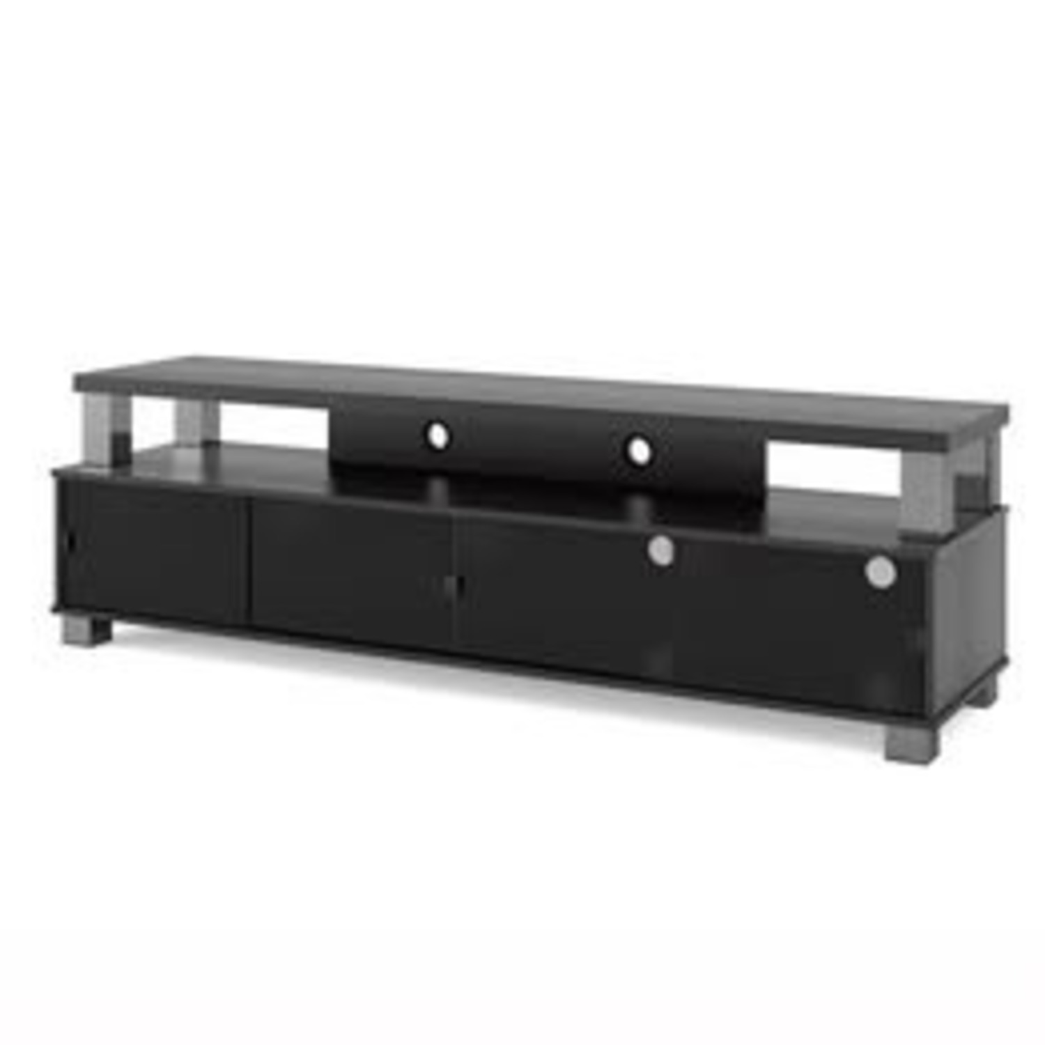 CorLiving Bromley Black TV Stand - image-1