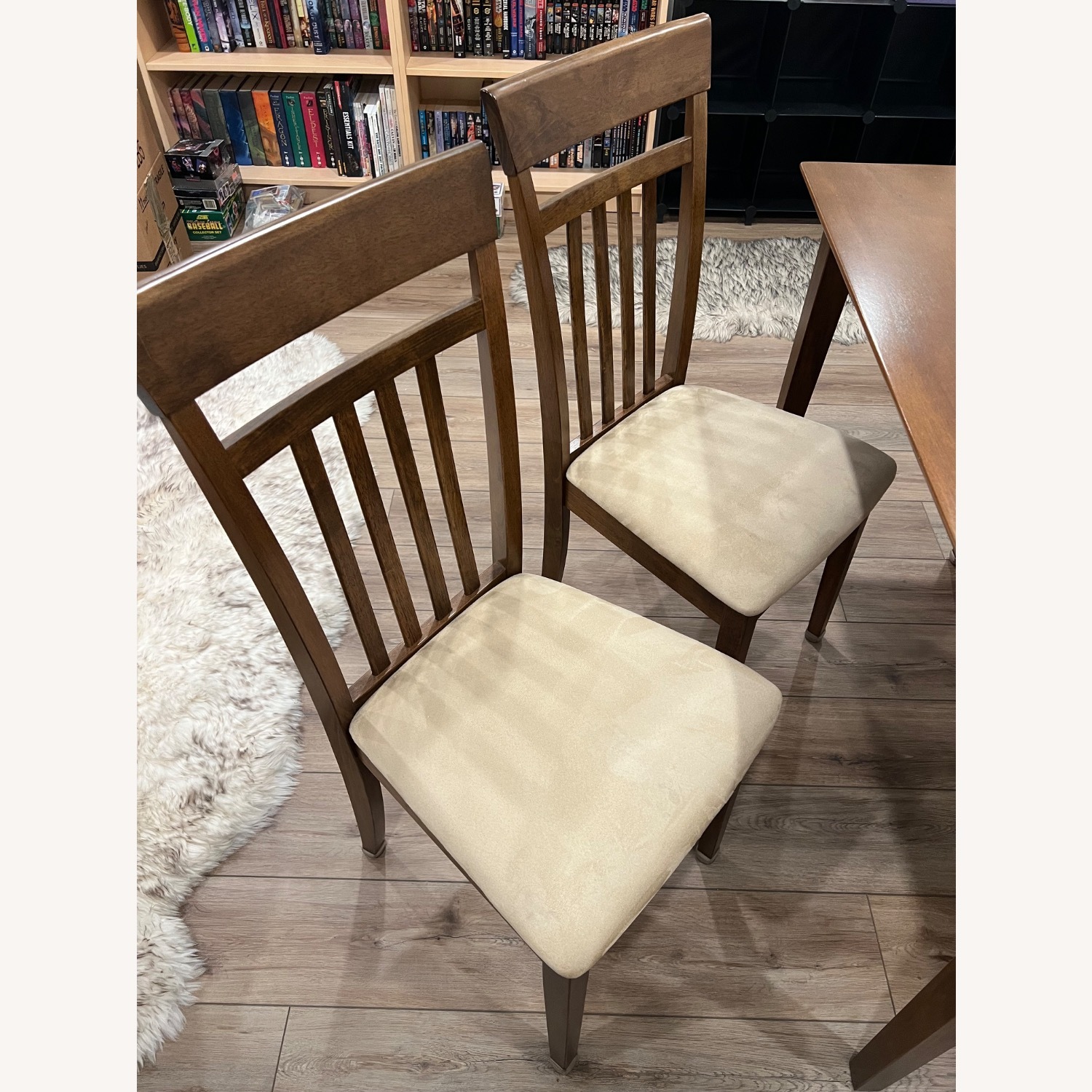 Walnut 5 Piece Dining Set - image-3