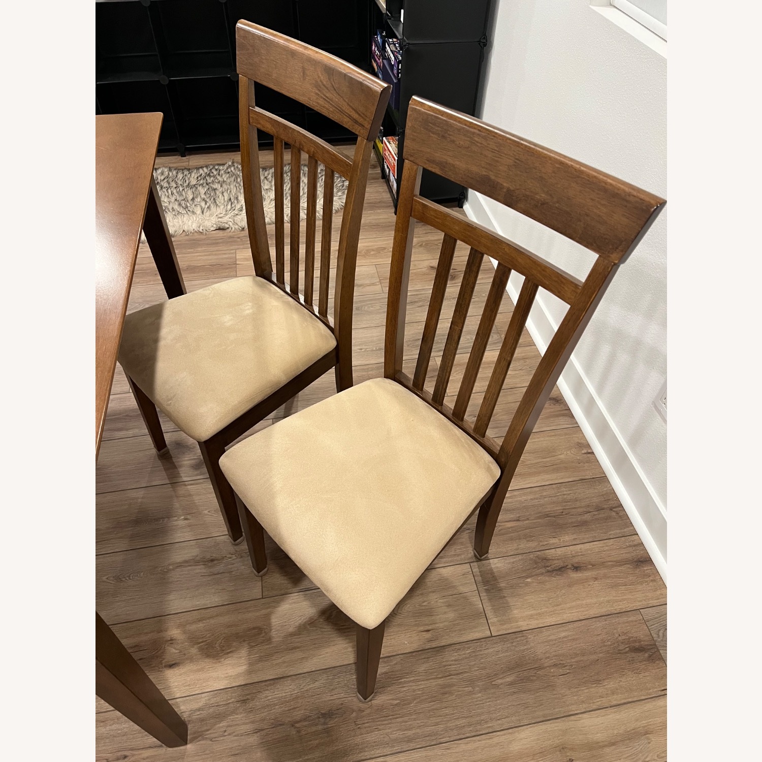 Walnut 5 Piece Dining Set - image-4