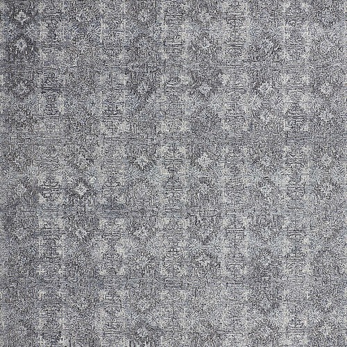Used Alvarez Wool Hand-Tufted Black Area Rug 9'x12' for sale on AptDeco