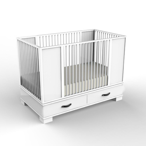 Used Duc Duc Morgan Crib (With Two Drawers) for sale on AptDeco