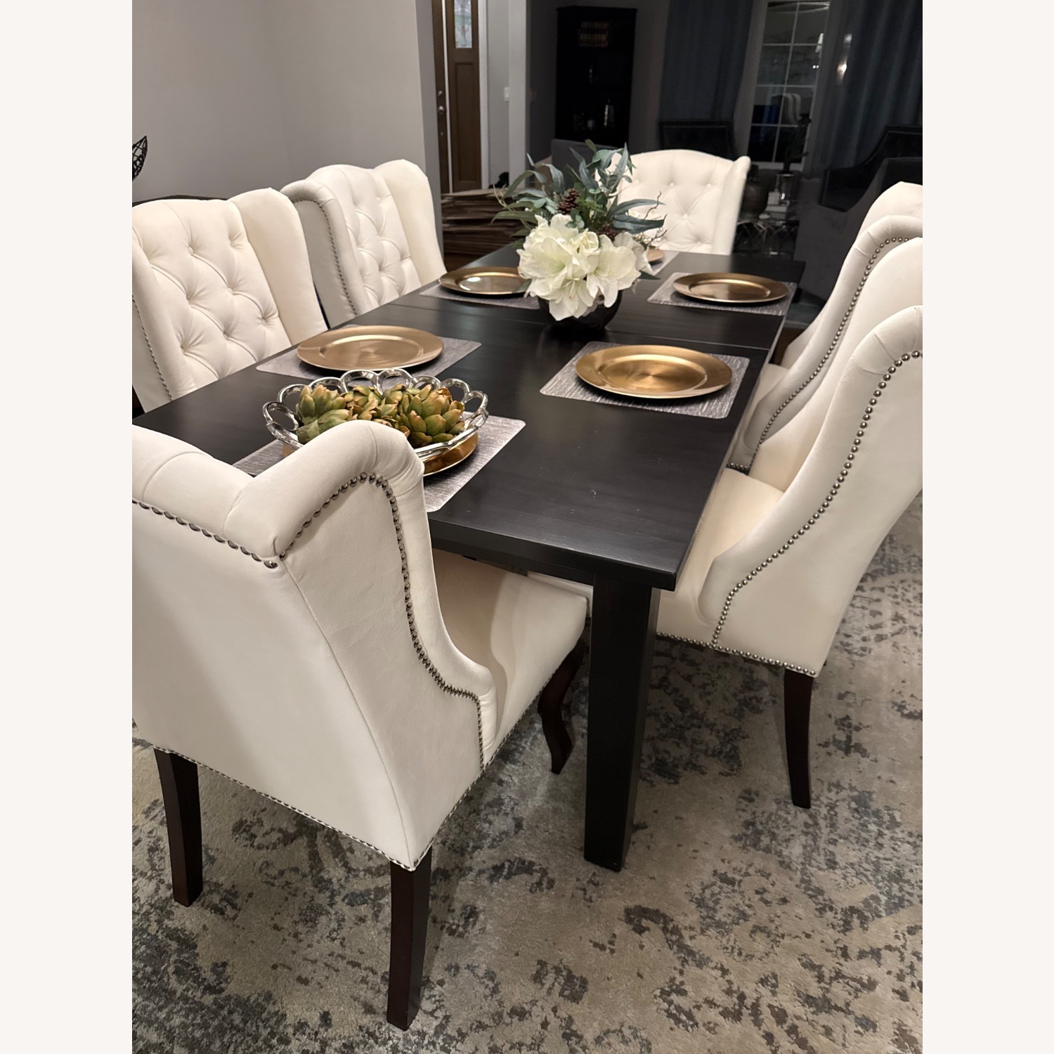 Z Gallerie Archer Dining Chairs 6 - image-5