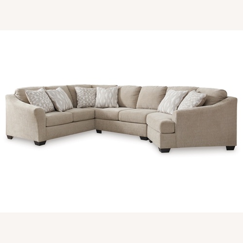 Used  Ashley Furniture Brogan Bay 3-Piece Sectional  for sale on AptDeco