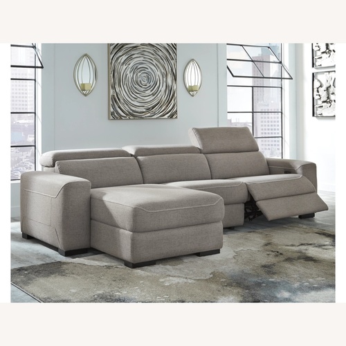 Used Ashley Furniture Mabton Couch Recliner  for sale on AptDeco