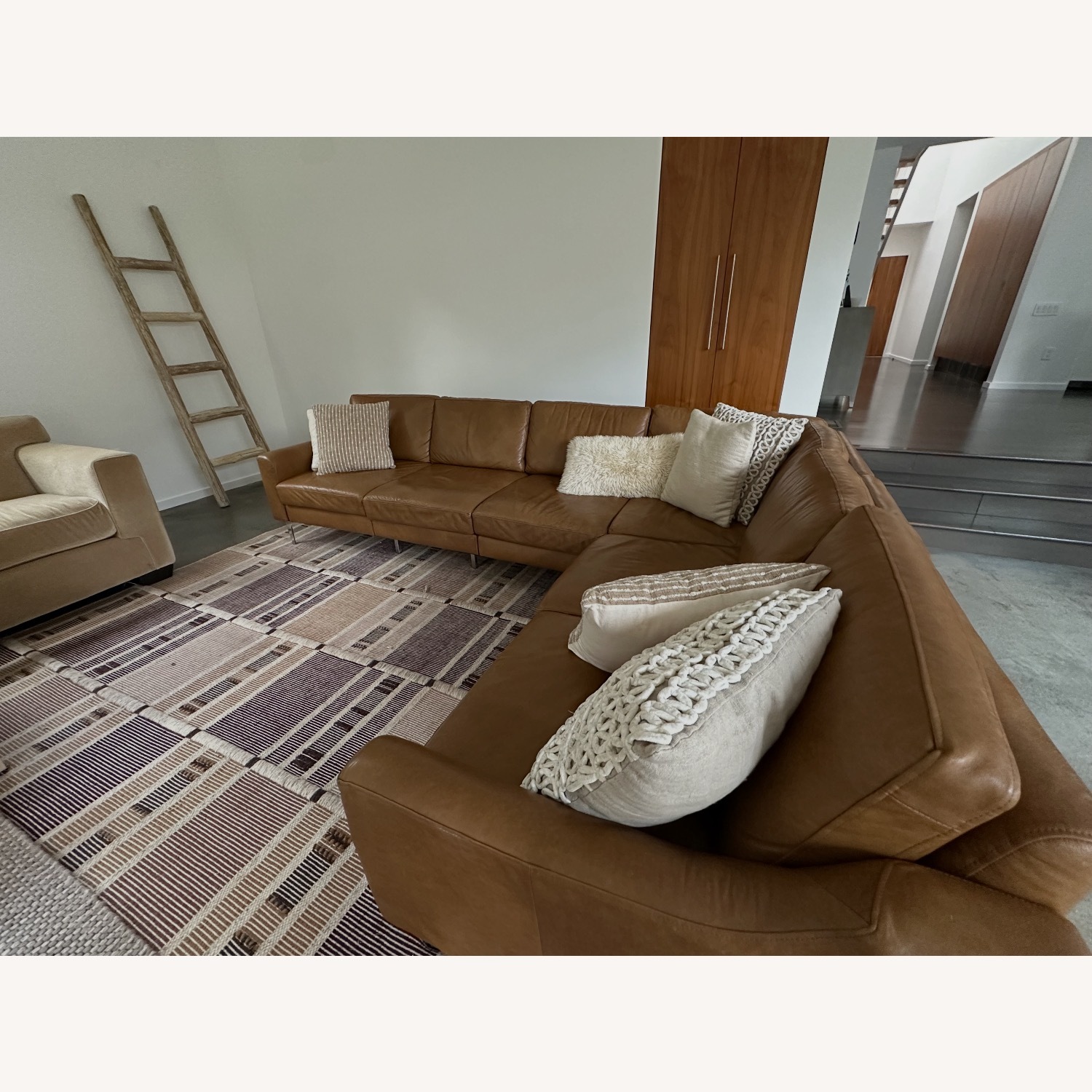 Burrow Nomad Leather Sectional - image-2