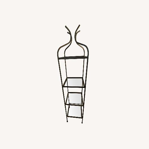 Used Ornamental Display Stand With Glass Shelving for sale on AptDeco