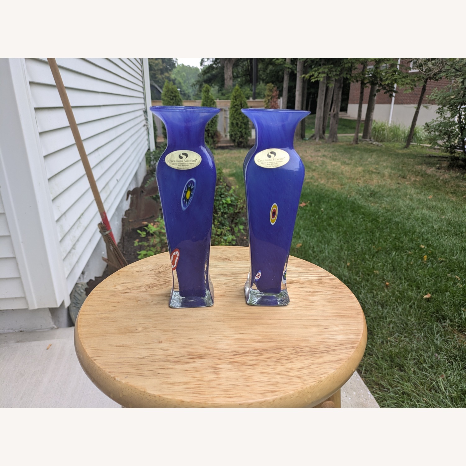 Pair of Creazioni Silvestri Vases - Italy - image-1